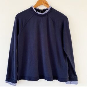 Carolina Belle Navy Blue Pullover M ($167)